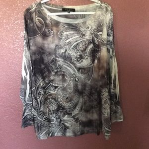 3 for $30.....Black and white shirt